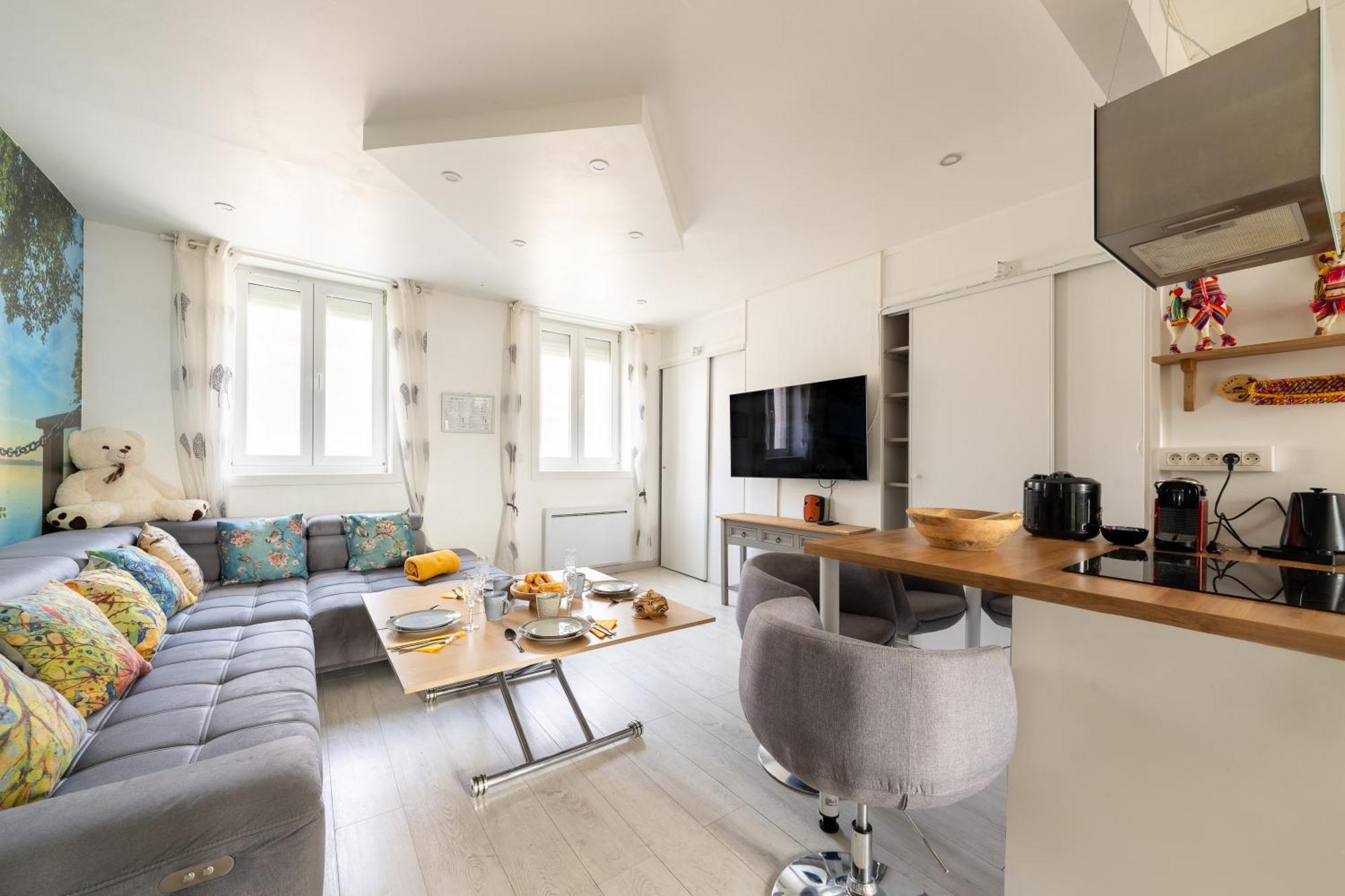 Casa Inca Calais - Duplex Soleil Latino - Parking Free, Station Apartment Ngoại thất bức ảnh