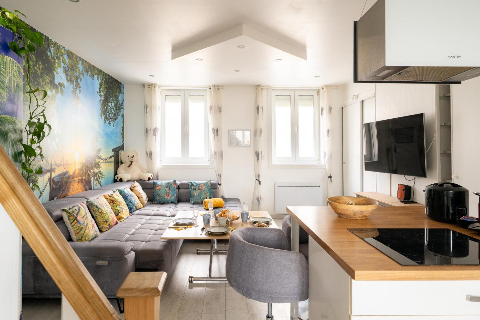 Casa Inca Calais - Duplex Soleil Latino - Parking Free, Station Apartment Ngoại thất bức ảnh