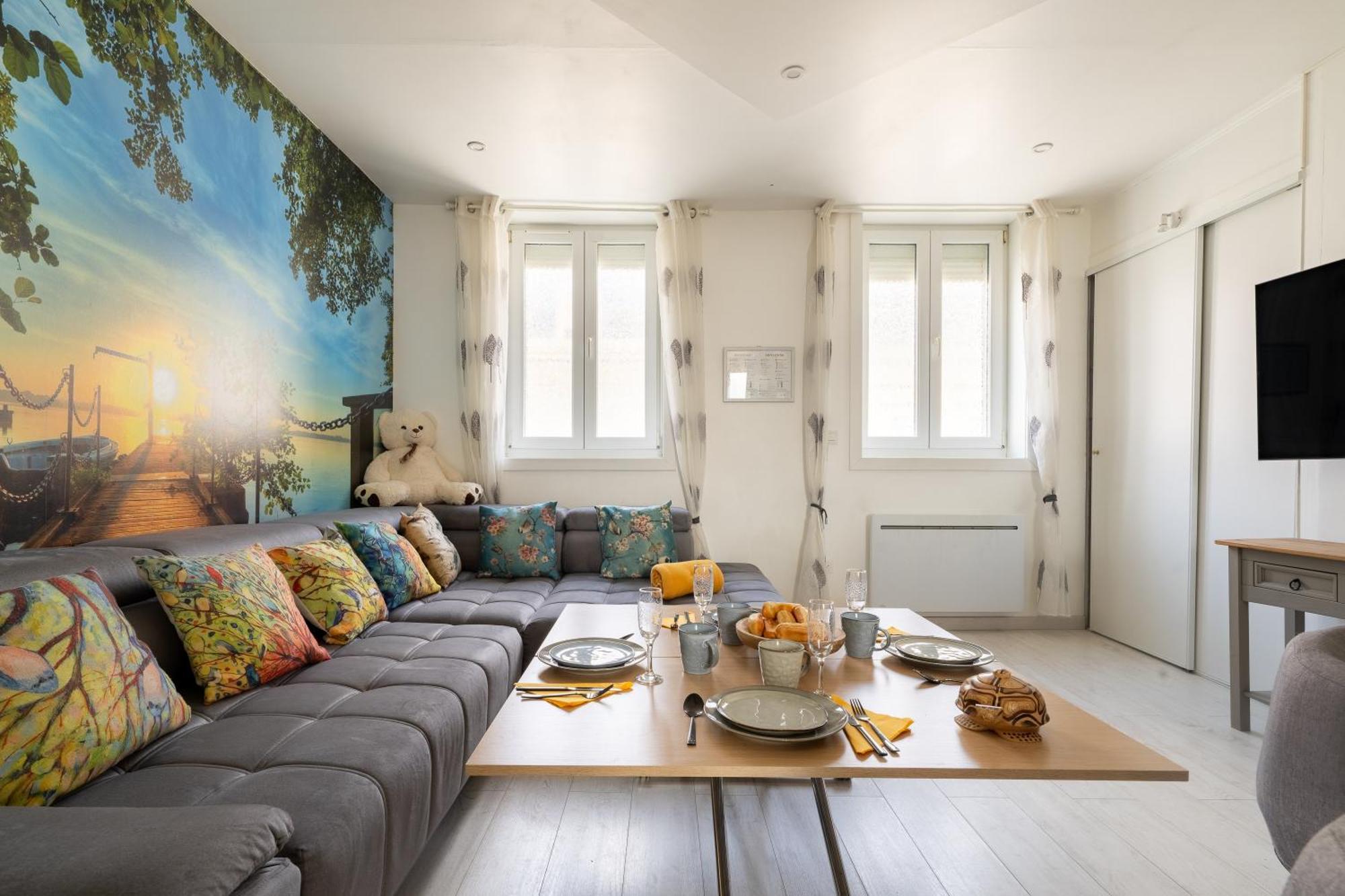 Casa Inca Calais - Duplex Soleil Latino - Parking Free, Station Apartment Ngoại thất bức ảnh
